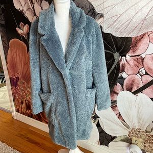 Anthropologie Teddy Bear coat